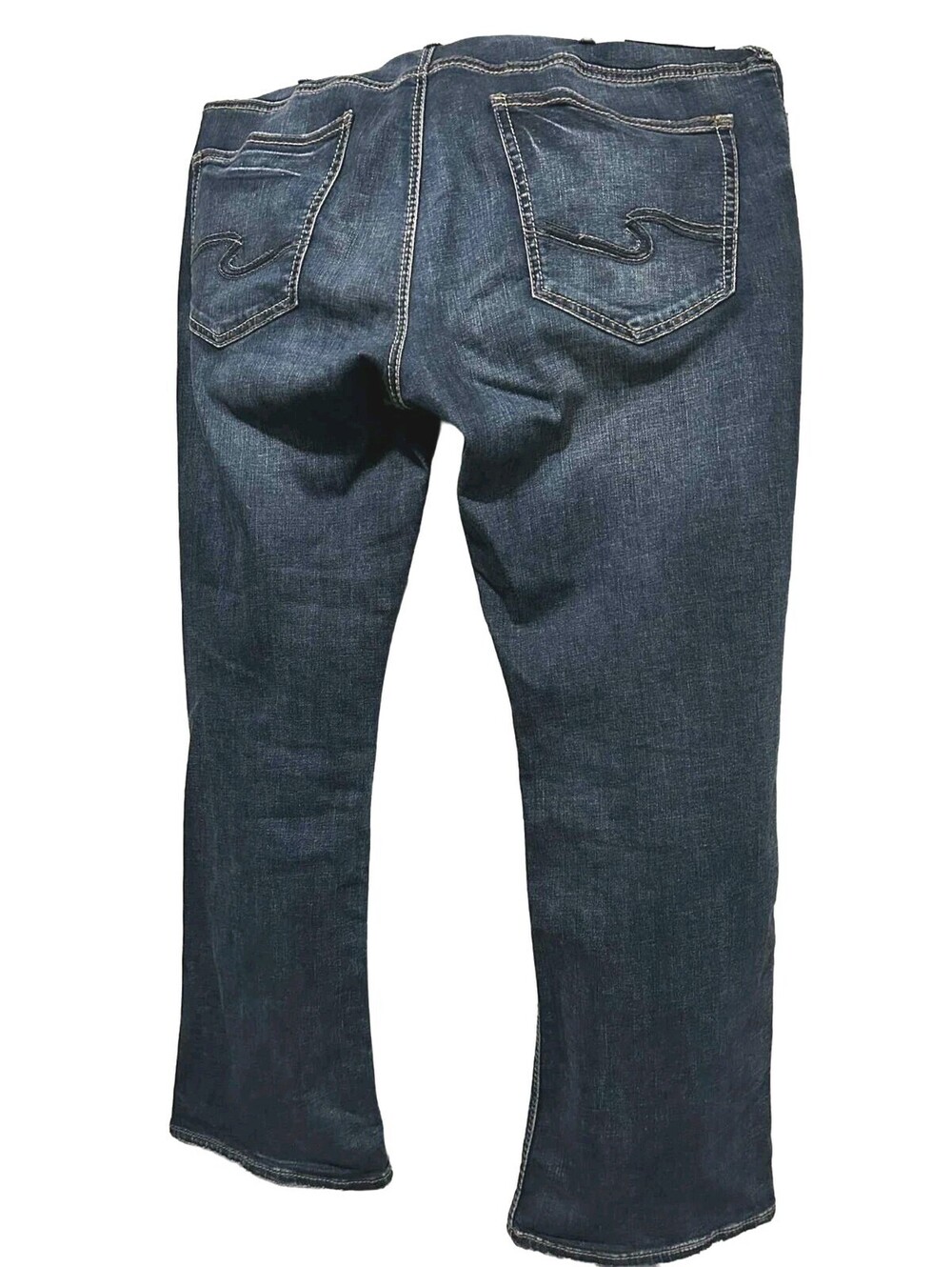 Silver Jeans Co. Eden Women's Blue Bootcut Denim Jeans Size 38x30